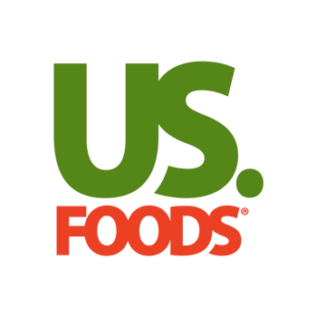 US Foods logo with green 'US' and red 'FOODS'
