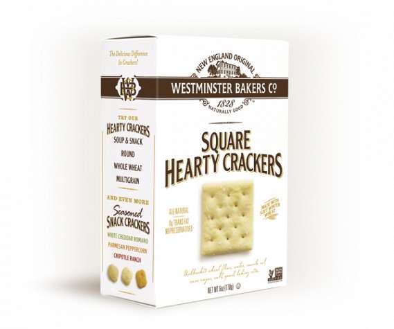 Square Hearty Crackers